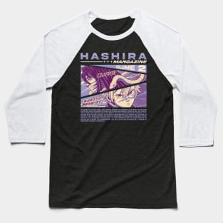 Hashira Mangazine Artwork Baseball T-Shirt